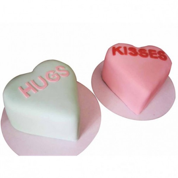 Hugs n Kisses Cake